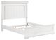 Homelegance® York White Eastern King Panel Bed-4