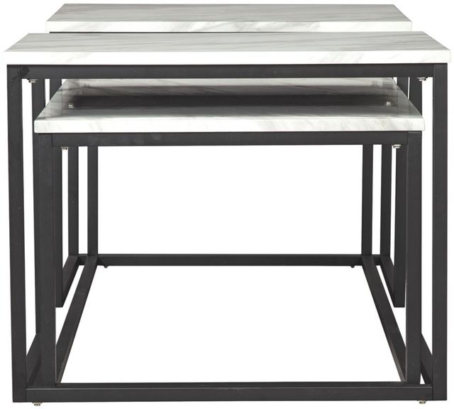 Signature Design by Ashley® Donnesta 3-Piece White Occasional Table Set-3