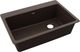 Elkay Quartz Classic® Mocha 33" x 22" x 9-1/2" Single Bowl Drop-In Sink-0
