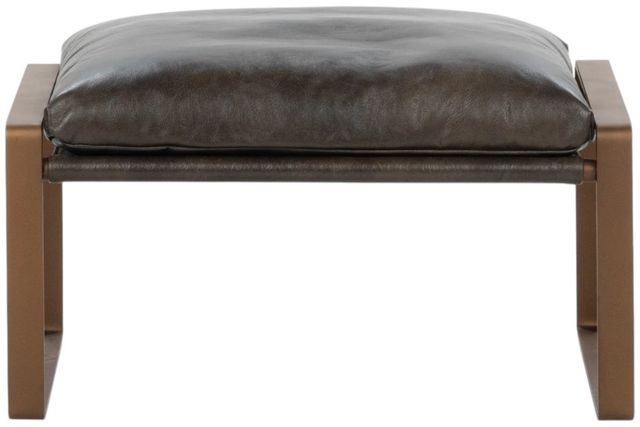 Classic Home Truffle Brown Morgan Ottoman-2