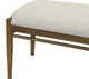 Martin Furniture Lachlan Beige/Warm Sienna Brown Dining Bench-3