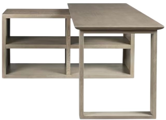 Bassett® Furniture HomeWork Graystone Modular L-Shaped Desk-1