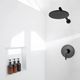 ZLINE Autograph Edition El Dorado Matte Black Rainfall Shower Faucet-4