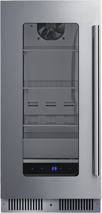 Summit® 1.9 Cu. Ft. Glass Built-In Beverage Center