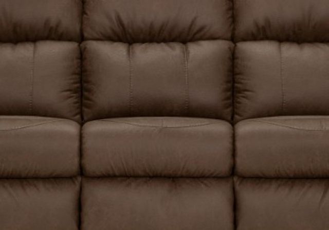 Franklin™ Henson Commodore Cocoa Manual Reclining Sofa with Drop Down Table-3