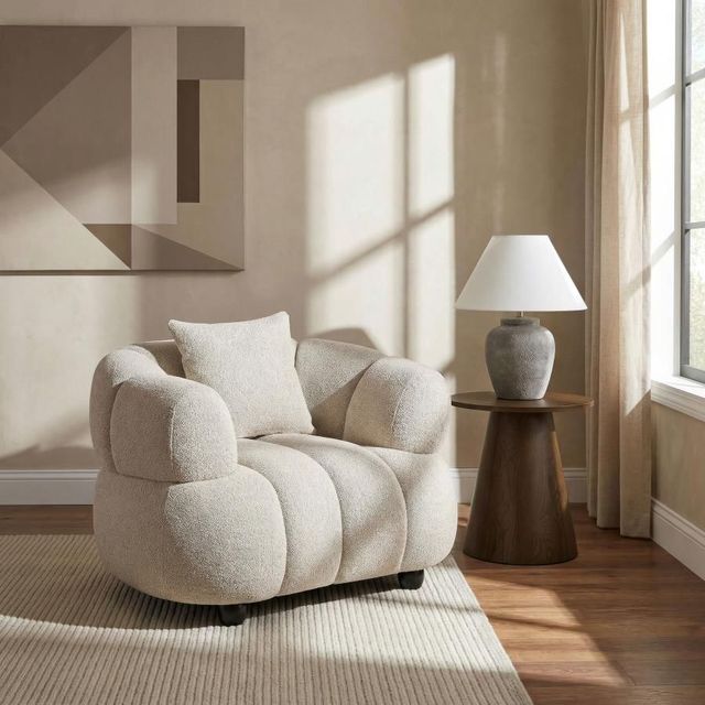 Coaster® Whitney Pebble Upholstered Accent Chair-1