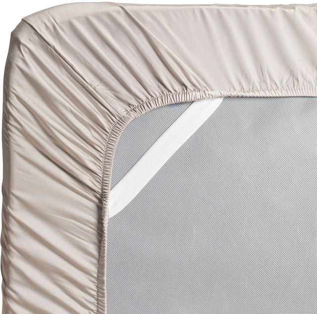 Hush Iced 4-Piece Grey Bamboo Cooling Full Sheets and Pillowcase Set-4