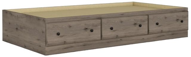 Perdue Woodworks Essential Brown/Gray Twin Mates Bed-0