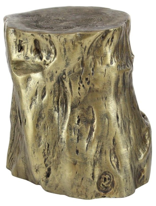 Deco Marche Satin Gold Accent Table-0