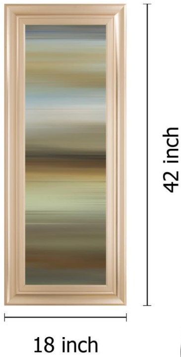 Classy Living James Mcmaster Abstract Horizon II Wall Art-2