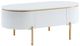 ACME Furniture Daveigh Gold/White Coffee Table-0