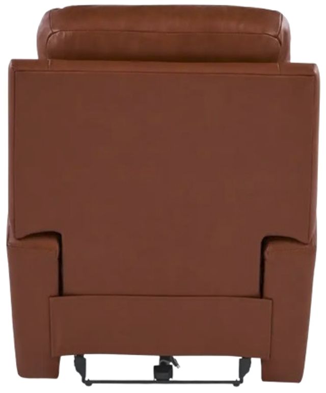 La-Z-Boy® Emmons Oak Leather Power Wall Recliner with Headrest and Lumbar-1