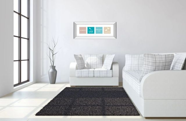 Classy Art Words of Kindness I by The Vintage Collection Mirror Framed Wall Art-2