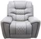 Corinthian Furniture Mcgregor Cream/Light Gray Manual Glider Recliner-0