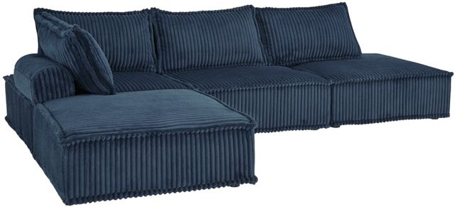 Signature Design by Ashley® Bales 4-Piece Navy Modular Sectional-0