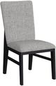 Elements International Marlene 5-Piece Black/Gray/White Dining Set-1