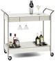 BDI Verra™ 5640 Glass Bar Cart-Oyster-2