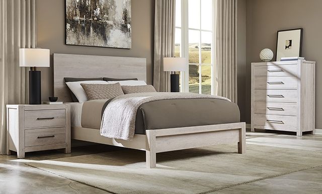 Artisan & Post by Vaughan-Bassett Joinery Washed White Oak Nightstand-1