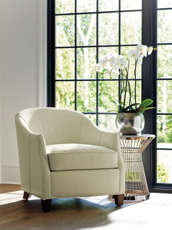 Lexington Home Customizable Ariana Escala Leather Chair-1