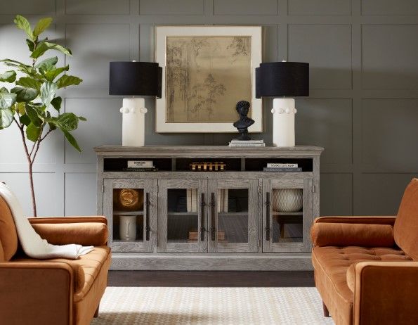 aspenhome® Manchester Heather Grey 73" Media Console-1