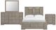 Elements International Kelis 4-Piece Gray Queen Panel Bedroom Set-0