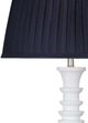 Bassett Mirror Dover White Table Lamp-1