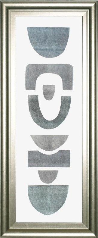 Classy Art Neutral Totems VIII by Rob Delamater Wall Art-0