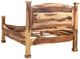 Porter International Designs Tahoe Natural Queen Panel Bed-3