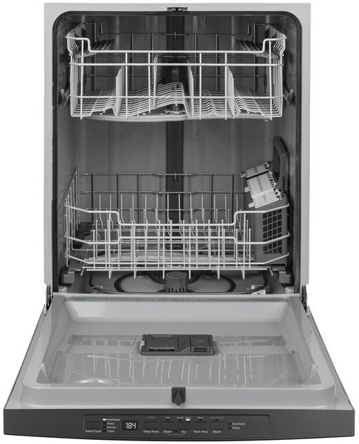 GE® 24" Stainless Steel Built In Dishwasher-1