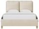 Artisan & Post by Vaughan-Bassett Pure Maple Natural/Sandstone King Upholstered Panel Bed-1
