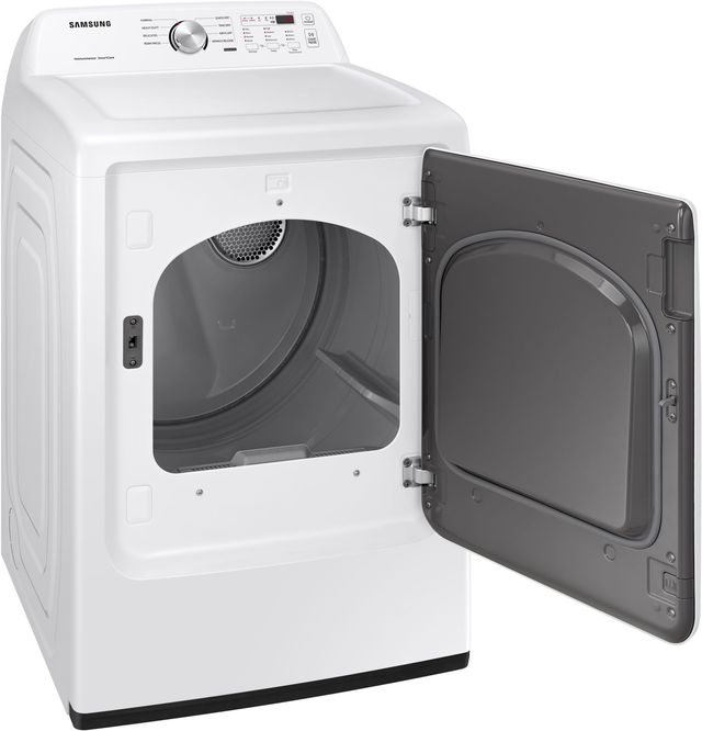 Samsung White Top Load Washer & Gas Dryer Laundry Pair-4