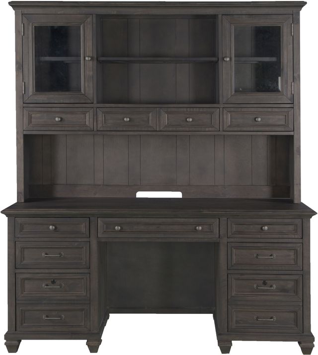 Magnussen Home® Sutton Place Weathered Charcoal Credenza-2