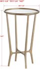 Forty West Danielle Gold Accent Table-1