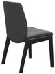 Stressless® by Ekornes® Customizable Laurel Large Low Back Dining Chair with Rounded Legs-3