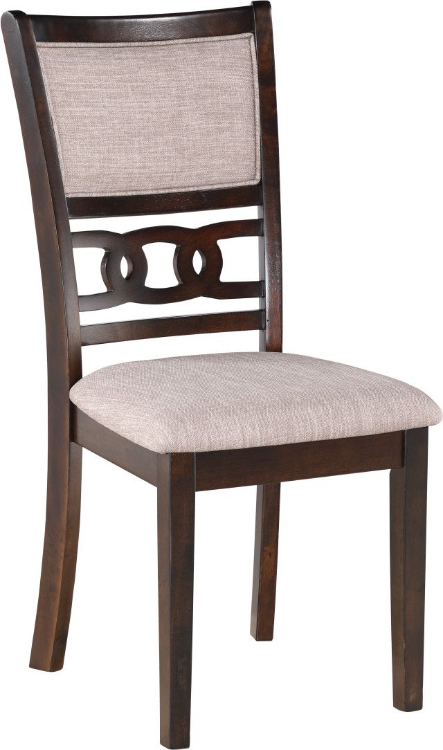 New Classic® Home Furnishings Gia 5-Piece Cherry/Light Brown Rectangle Dining Table Set-3