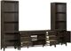 aspenhome® Sutton French Roast 65'' Entertainment Wall-2