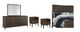 Signature Design by Ashley® Kisper 5-Piece Brown Queen Panel Headboard Bed Set-0