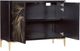 Hooker® Furniture Melange Willow Black/Gold Hall Chest-4