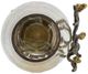 A & B Home Twig Brown/Nickel Tall Vase-5