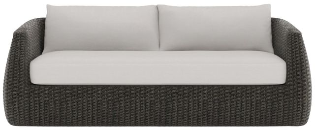 Bernhardt Sarene Bernhardt Exteriors Dark Thatch/White Fabric/Woven Outdoor Sofa-0