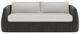 Bernhardt Sarene Bernhardt Exteriors Dark Thatch/White Fabric/Woven Outdoor Sofa-0