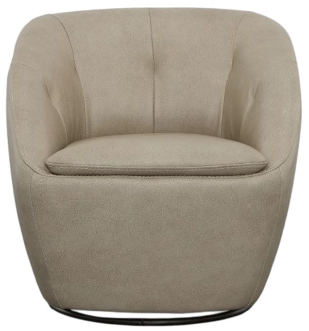 Flexsteel® Wade Shitake Swivel Chair-2