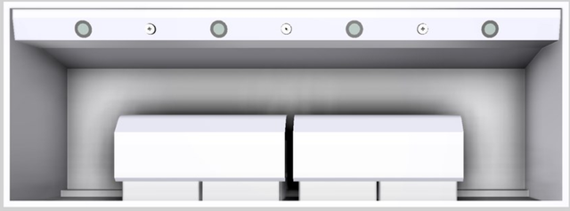Vent-A-Hood® 66" Wall Mounted Range Hood-White-2