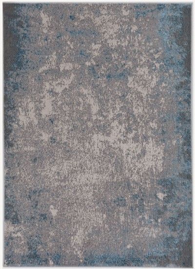 KAS Rugs Luna Blue/Silver Natural 5'x8' Area Rug-0