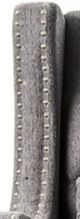 Furniture of America® Alicante Gray Love Seat Bench-3
