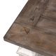 Liberty Furniture Sedona Gravel Cocktail Table with Heavy Distressed White Base-3