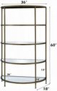 ACME Furniture Aditya Gold/Mirrored Rack-2