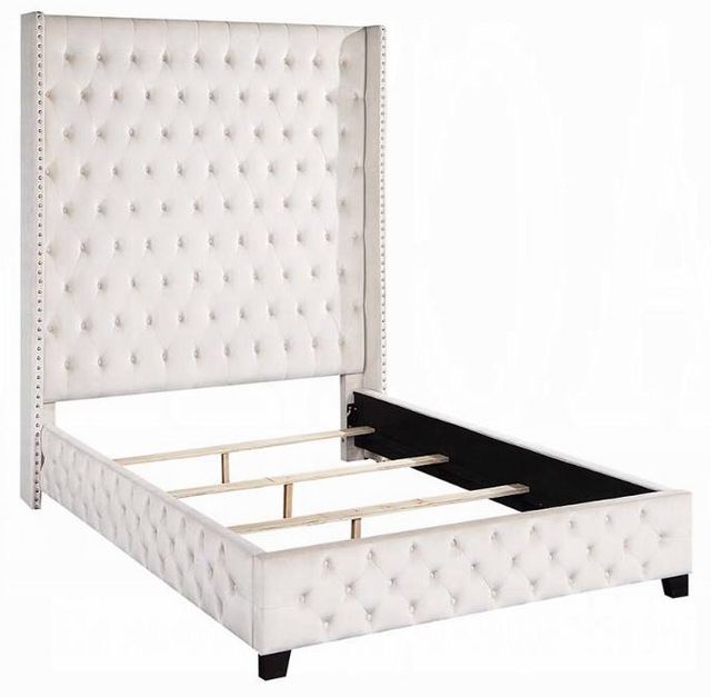 ACME Furniture Fabrice Beige Queen Panel Bed-0