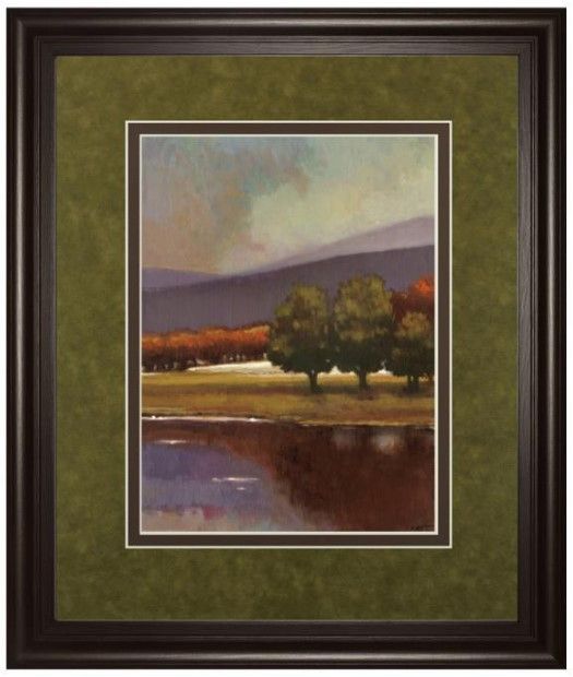Classy Living Norman Wyatt, Jr. Lake View I 34" Wall Art-2