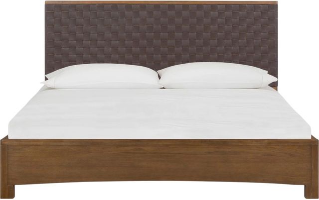 Modus Furniture Arden Dark Chocolate/Tavern Brown Eastern King Platform Bed-2